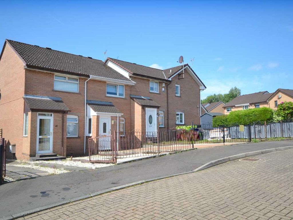 2 bed end terrace house for sale in Hogarth Drive, Carntyne, Glasgow G32, £125,000