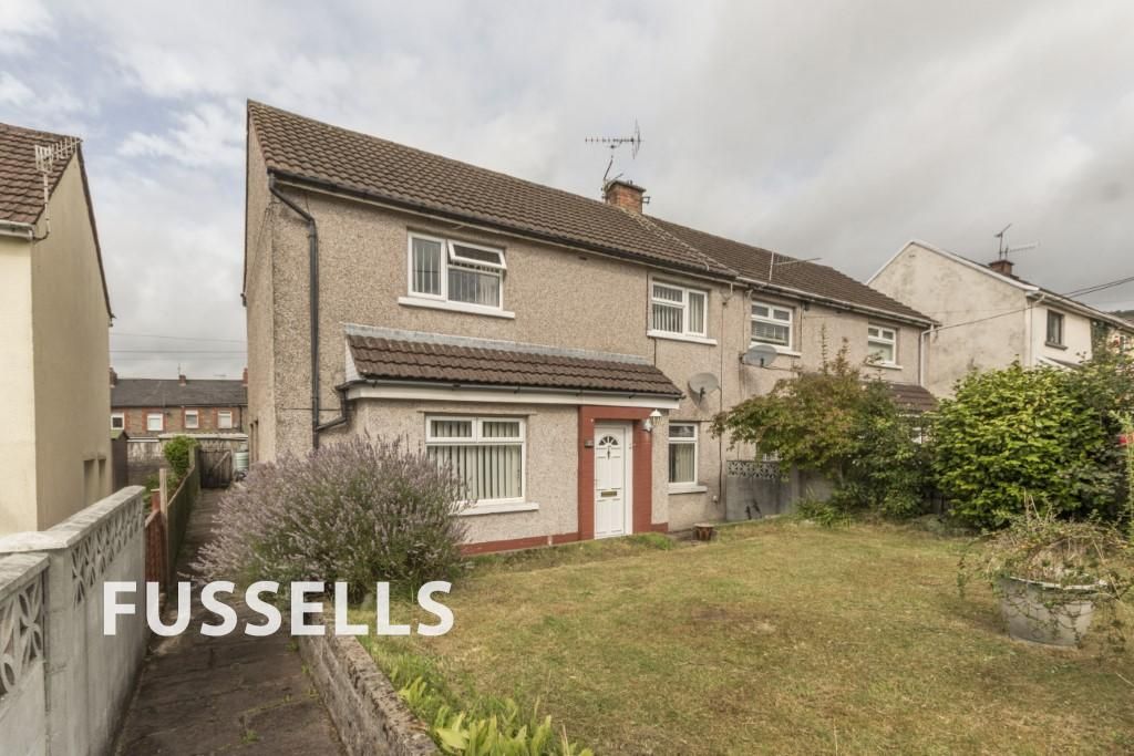 3 bed semi-detached house for sale in Redbrook Avenue, Trethomas, Caerphilly CF83, £170,000