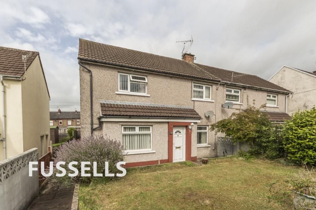 3 bed semi-detached house for sale in Redbrook Avenue, Trethomas, Caerphilly CF83, £170,000