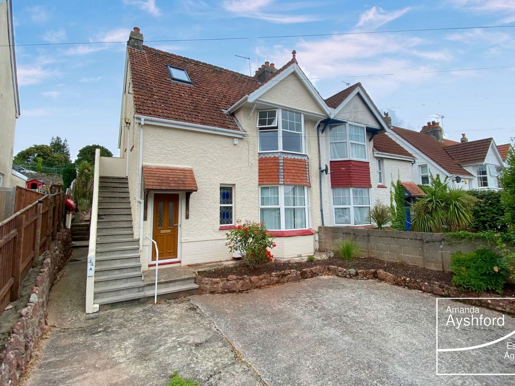 1 bed flat for sale in Higher Polsham Road, Paignton TQ3, £140,000