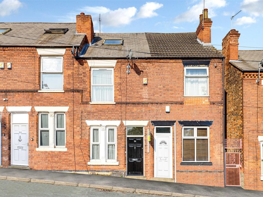 3 bed terraced house for sale in Leighton Street, St Anns, Nottinghamshire NG3, £130,000