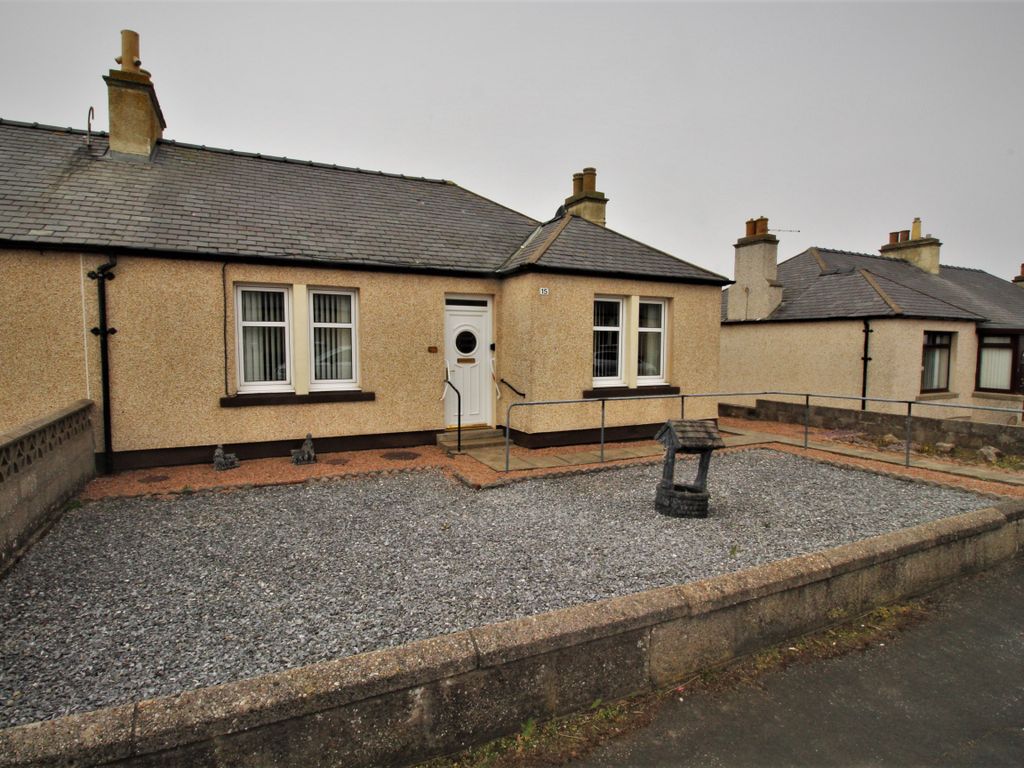 2 bed semi-detached bungalow for sale in Albert Terrace, Cullen AB56, £140,000