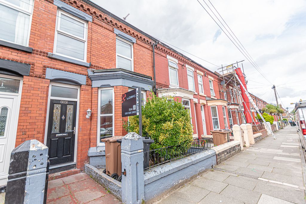 3 bed terraced house for sale in Argo Road, Waterloo, Liverpool L22, £165,000