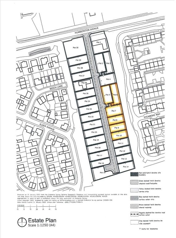 Land for sale in Ellis Avenue, Humberston DN36, £200,000