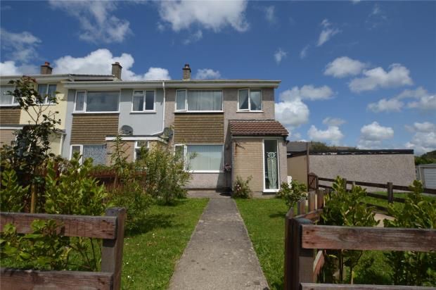 3 bed end terrace house for sale in Trenethick Avenue, Helston, Cornwall TR13, £187,500