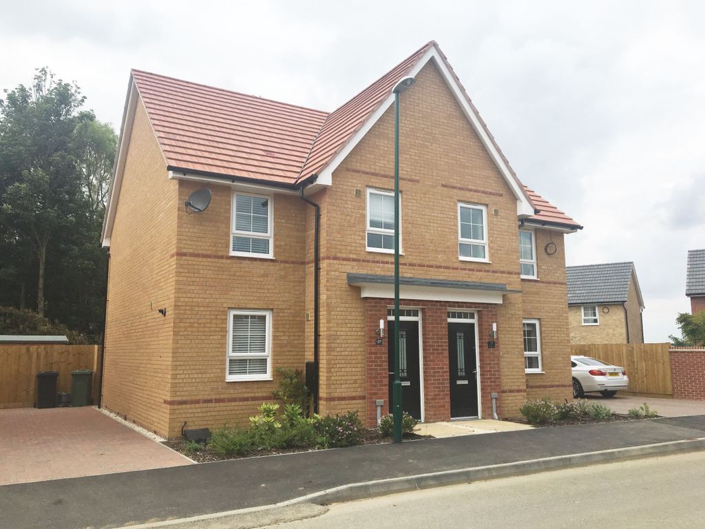 3 bed semi-detached house for sale in Vancouver Way, Hempsted PE2, £260,000