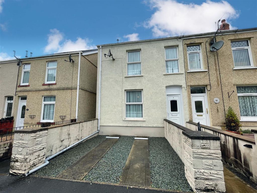 3 bed semi-detached house for sale in Glannant Terrace, Ystradgynlais, Swansea SA9, £125,000