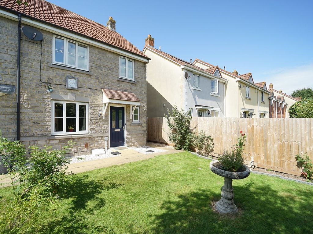 3 bed semi-detached house for sale in Montacute Circus, Weston Village, Weston-Super-Mare BS24, £264,450