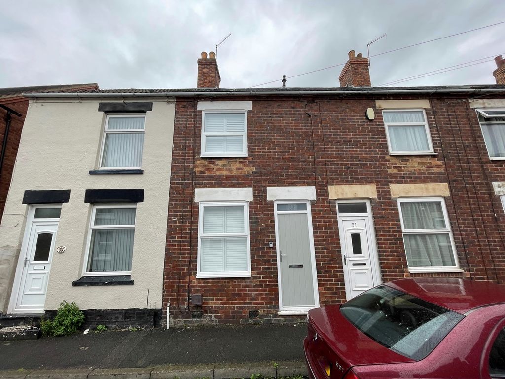 2 bed terraced house for sale in New Street, Church Gresley, Swadlincote DE11, £134,950