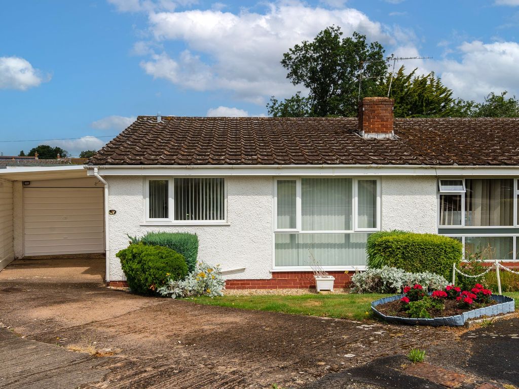 2 bed semi-detached bungalow for sale in Woodpecker Way, Cheriton Bishop EX6, £280,000