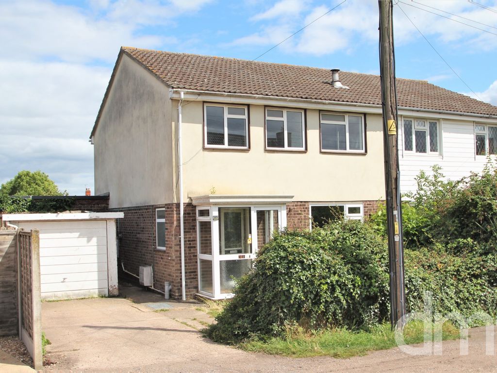 3 bed semi-detached house for sale in Blue Road, Tiptree, Colchester CO5, £310,000