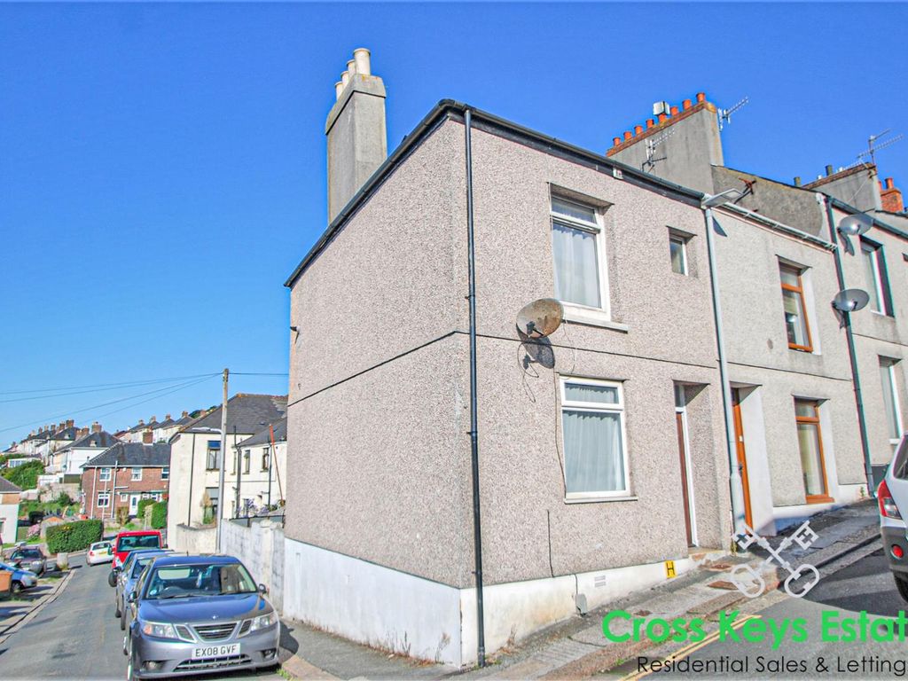 2 bed end terrace house for sale in Tollox Place, Plymouth PL3, £130,000