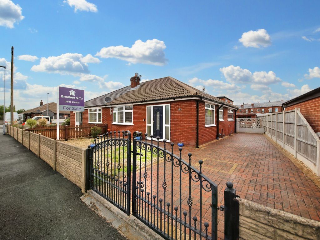 3 bed semi-detached bungalow for sale in Ashley Road, Hindley Green, Wigan, Lancashire WN2, £170,000