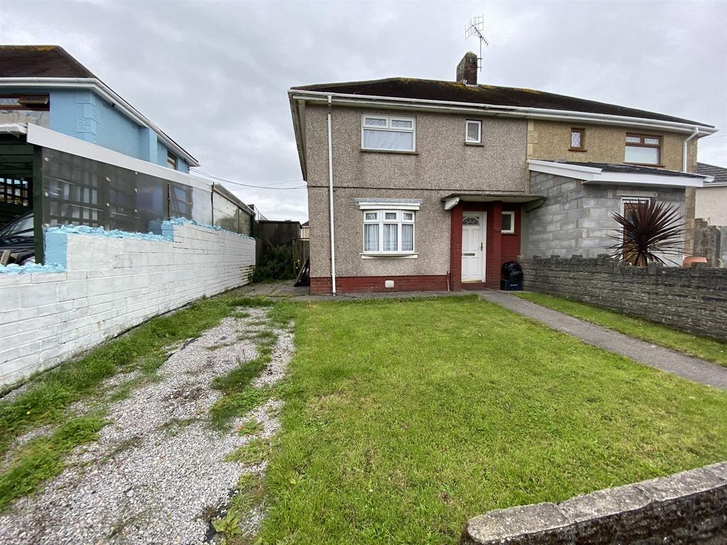 2 bed semi-detached house for sale in Dwyfor, Llanelli SA14, £110,000