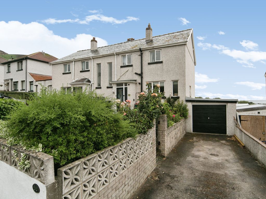 3 bed semi-detached house for sale in Gogarth Avenue, Dwygyfylchi, Penmaenmawr, Conwy LL34, £280,000