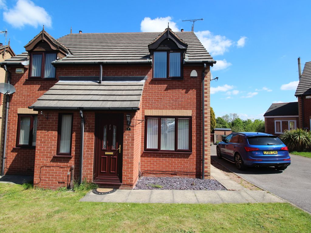 2 bed semi-detached house for sale in Low Wood Close, Swinton, Mexborough S64, £140,000