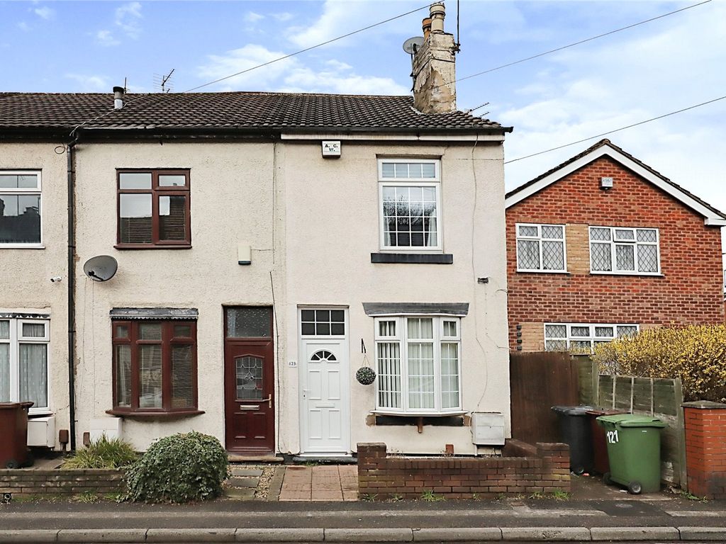 2 bed terraced house for sale in Aldersley Road, Wolverhampton, West Midlands WV6, £100,000