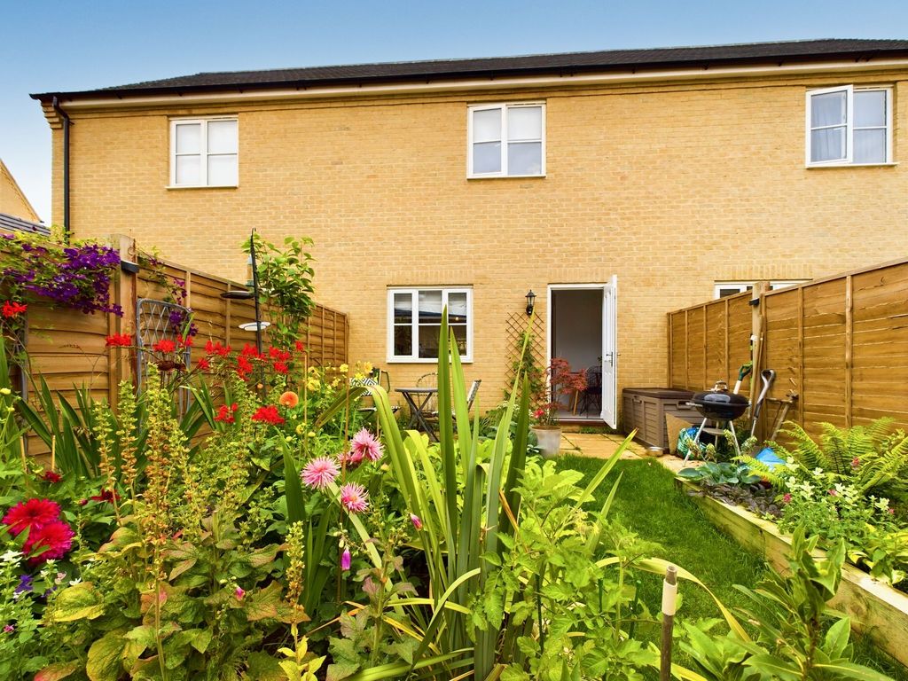 2 bed terraced house for sale in Cartwright Close, Alconbury Weald, Cambridgeshire. PE28, £275,000