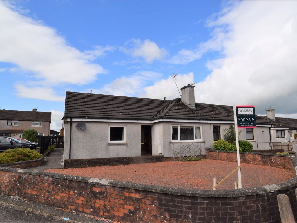 2 bed semi-detached bungalow for sale in 17 Auchencrieff Road South, Locharbriggs DG1, £120,000