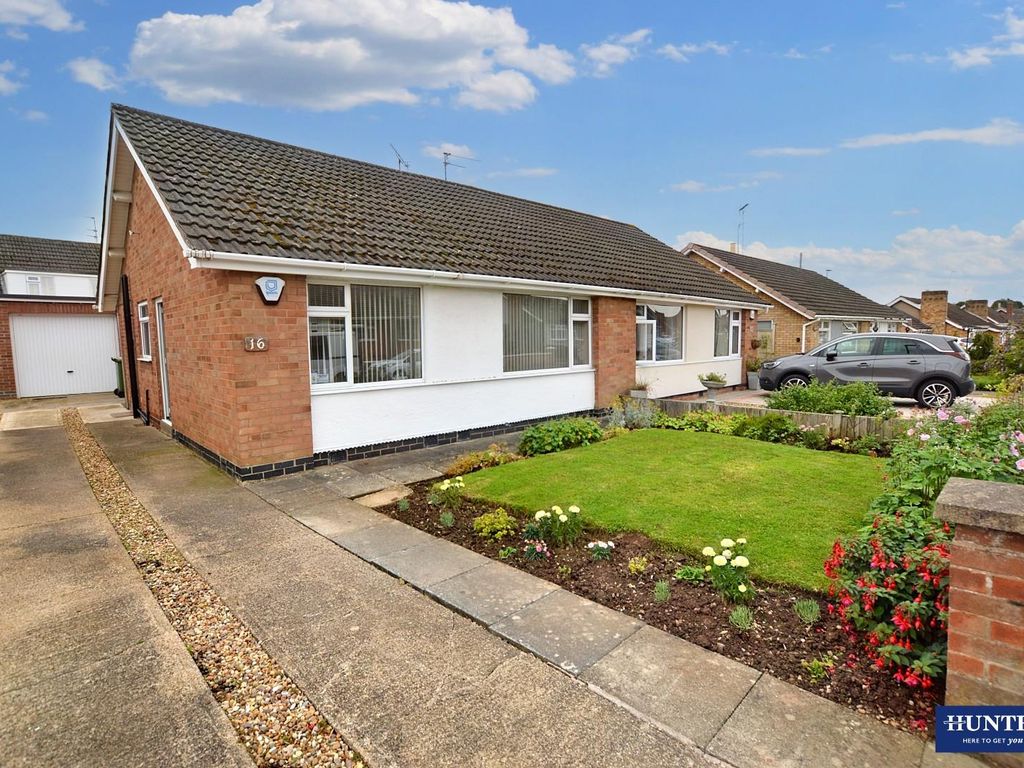 2 bed semi-detached bungalow for sale in Anglesey Road, Wigston LE18, £230,000