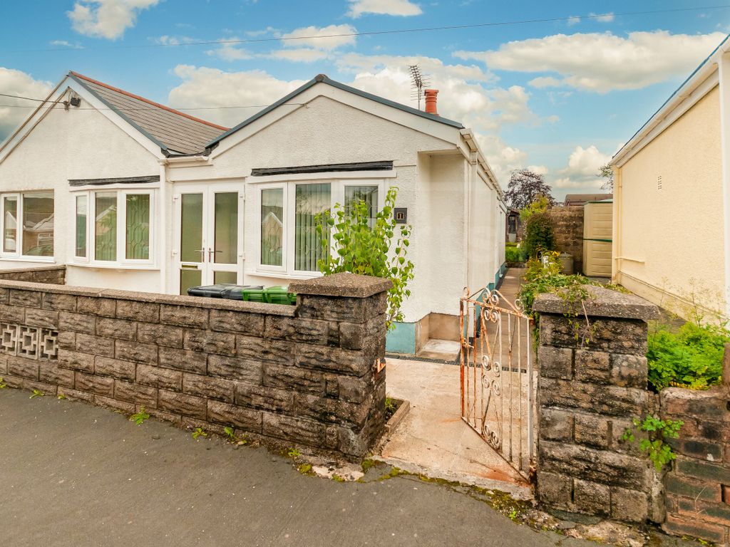 2 bed semi-detached bungalow for sale in Llwyncelyn Terrace, Coelbren, Neath, West Glamorgan SA10, £125,000