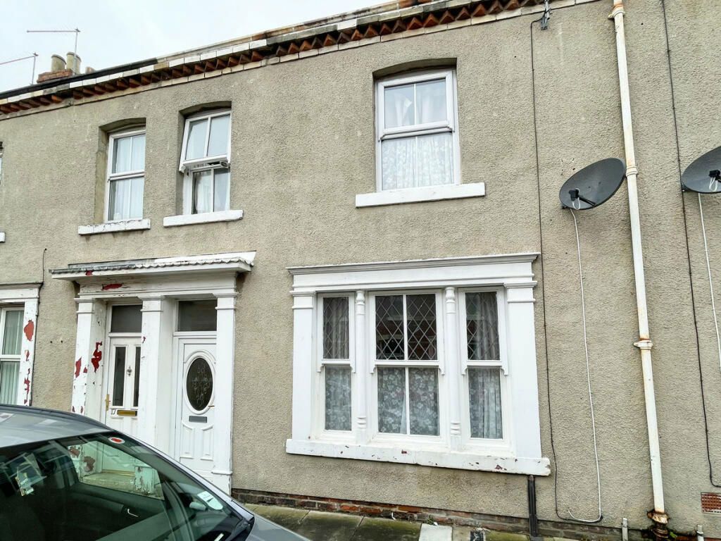 2 bed terraced house for sale in Christopher Street, Hartlepool TS26, £50,000