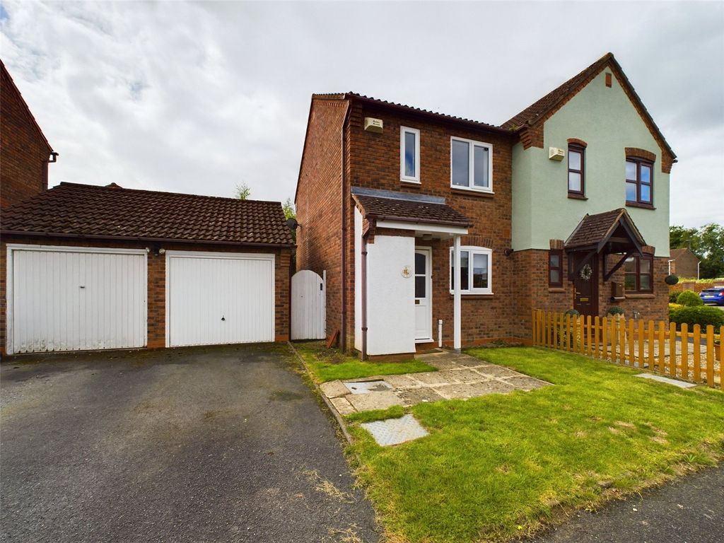2 bed semi-detached house for sale in Duck Meadow, Lypard Hanford, Worcester WR4, £230,000