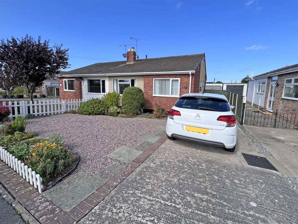 2 bed semi-detached bungalow for sale in Coed Celyn, Abergele, Conwy LL22, £195,000