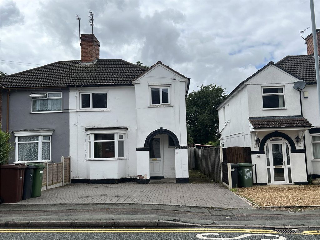 3 bed semi-detached house for sale in Court Road, Wolverhampton, West Midlands WV6, £170,000