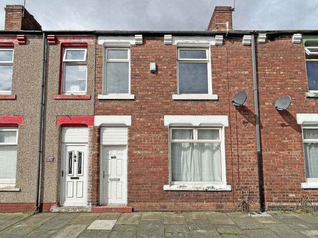 2 bed terraced house for sale in Richmond Street, Hartlepool TS25, £25,000