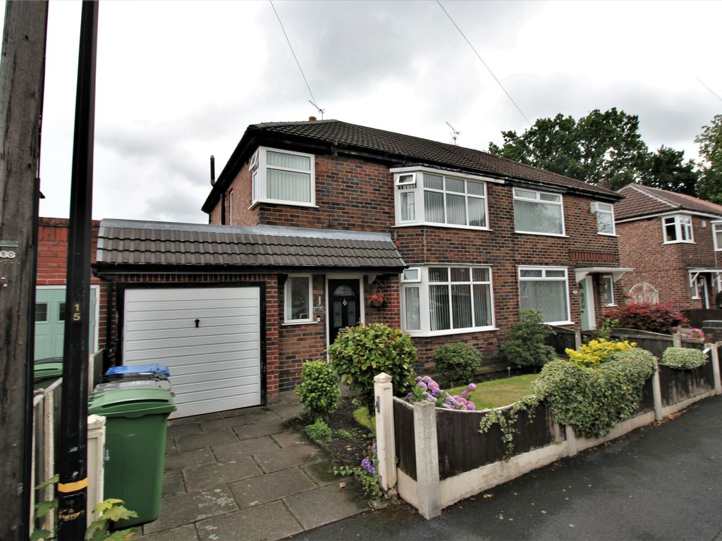 3 bed semi-detached house for sale in Firwood Avenue, Urmston, Manchester M41, £310,000
