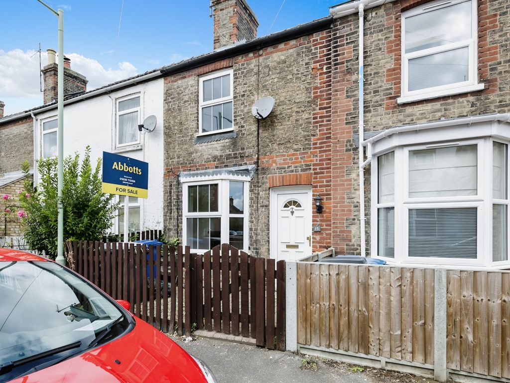 2 bed terraced house for sale in Field Terrace Road, Newmarket, Suffolk CB8, £200,000