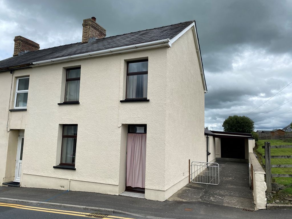 3 bed end terrace house for sale in Cwmann, Lampeter SA48, £185,000