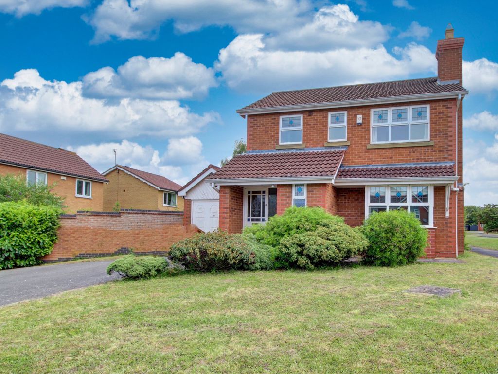 4 bed detached house for sale in Botts Way, Coalville LE67, £259,950