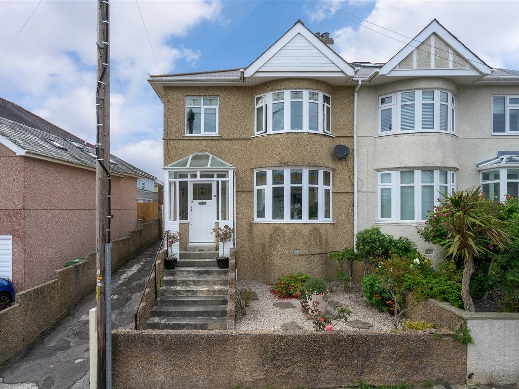 3 bed semi-detached house for sale in St. Gabriels Avenue, Peverell, Plymouth. PL3, £300,000