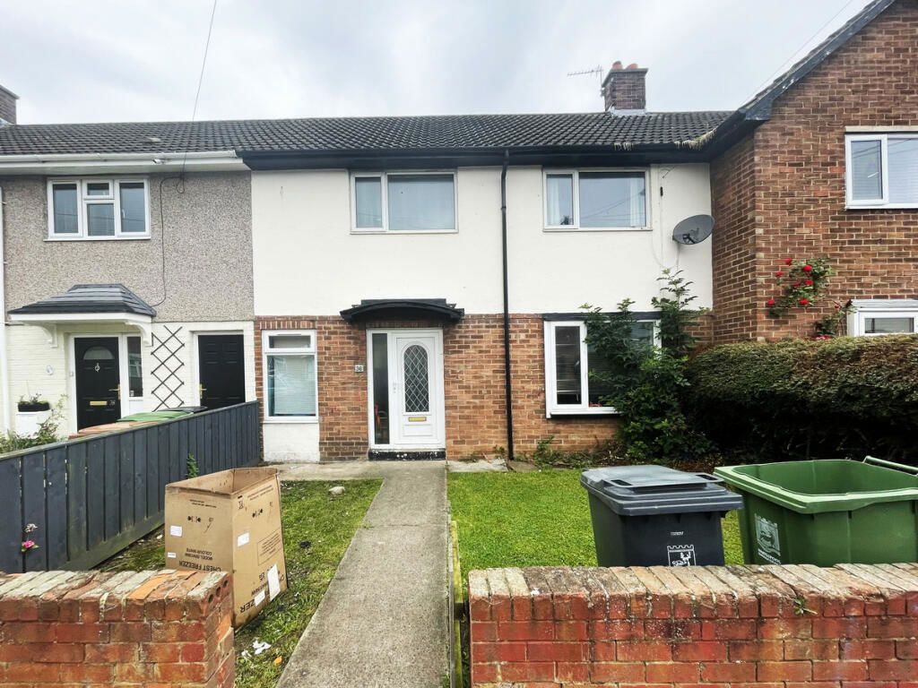 3 bed terraced house for sale in Kinbrace Road, Hartlepool TS25, £75,000