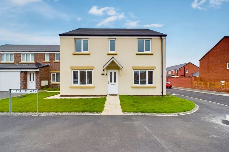 4 bed detached house for sale in Peacock Way, Workington CA14, £230,000