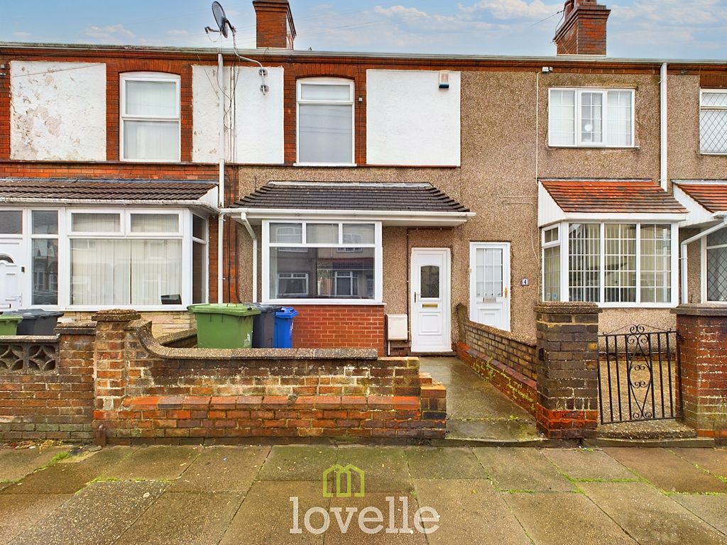 2 bed terraced house for sale in Fairview Avenue, Cleethorpes DN35, £115,000