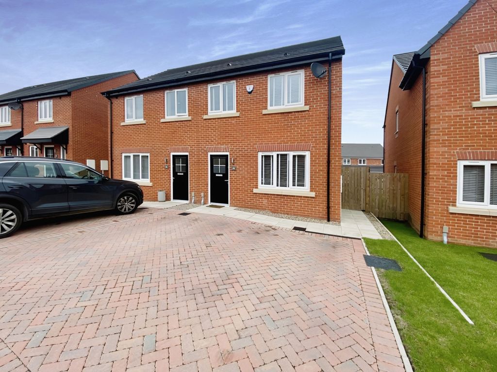 3 bed semi-detached house for sale in High Grange Way, Wingate TS28, £129,500