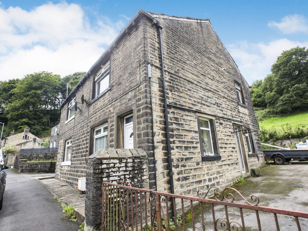 2 bed semi-detached house for sale in Oldham Road, Sowerby Bridge, West Yorkshire HX6, £200,000
