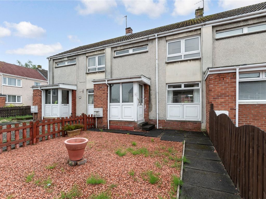 2 bed terraced house for sale in Leven Drive, Hurlford, Kilmarnock, East Ayrshire KA1, £70,000