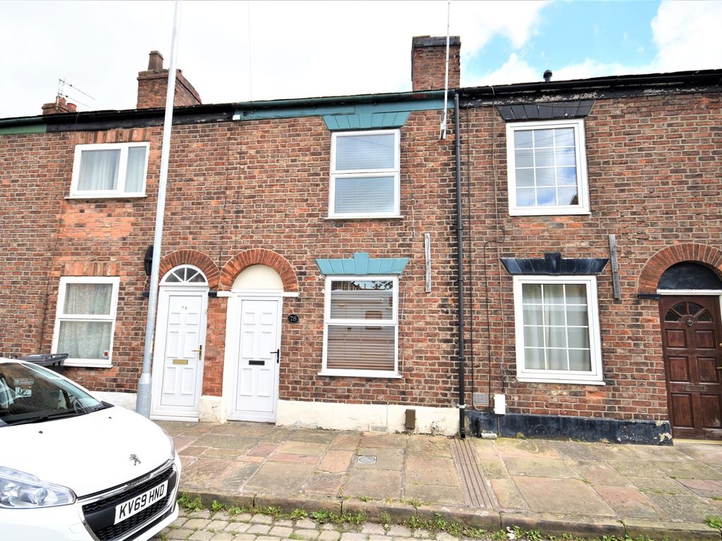 2 bed terraced house for sale in Newton Street, Macclesfield SK11, £150,000