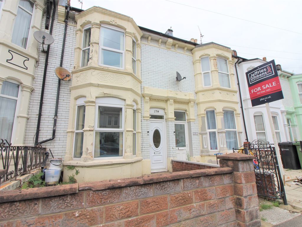 3 bed terraced house for sale in Laburnum Grove, Portsmouth PO2, £289,995
