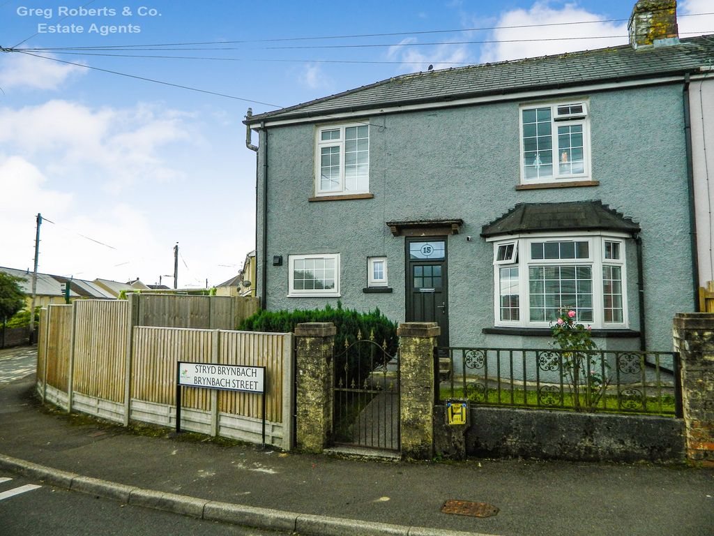3 bed end terrace house for sale in Brynbach Street, Tredegar NP22, £149,950