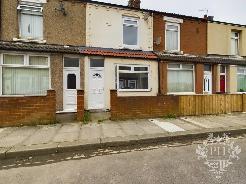 2 bed terraced house for sale in Frederick Street, North Ormesby, Middlesbrough TS3, £50,000