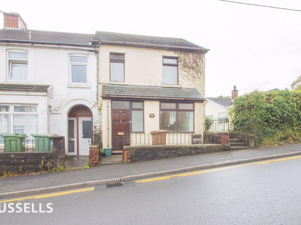 3 bed terraced house for sale in Wilkins Terrace, Caerphilly CF83, £150,000