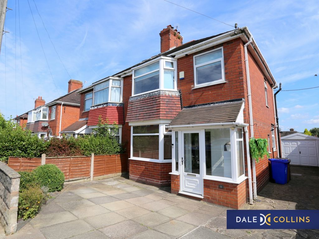 3 bed semi-detached house for sale in Parkfield Road, Dresden ST3, £185,000