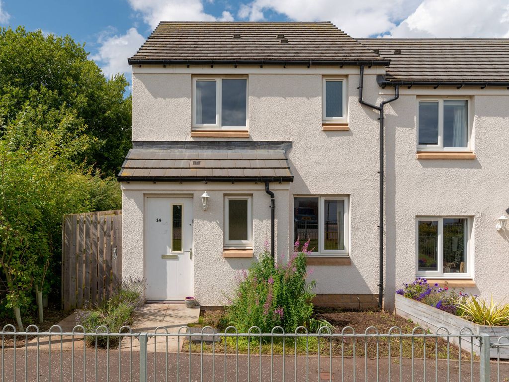 3 bed end terrace house for sale in 14 Haines Drive, Dunbar EH42, £190,000