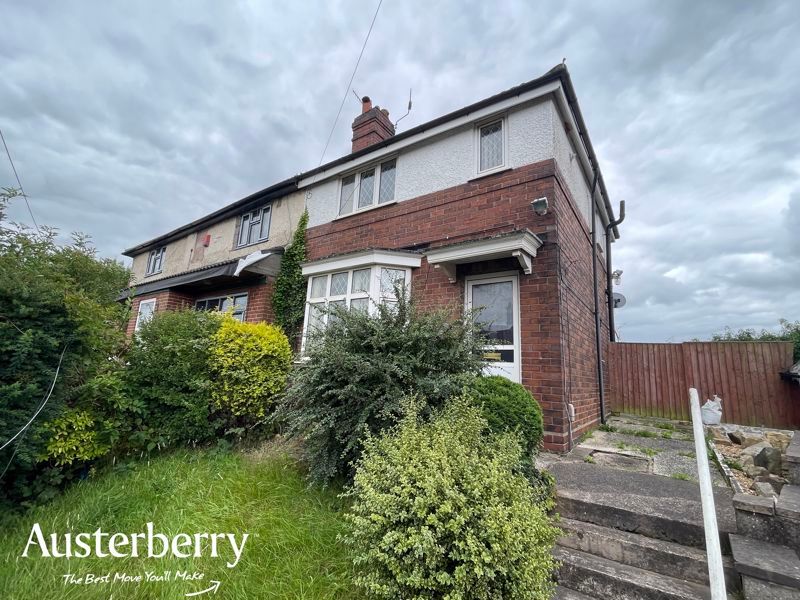 2 bed semi-detached house for sale in Meir Road, Normacot, Stoke-On-Trent. Staffordshire ST3, £110,000