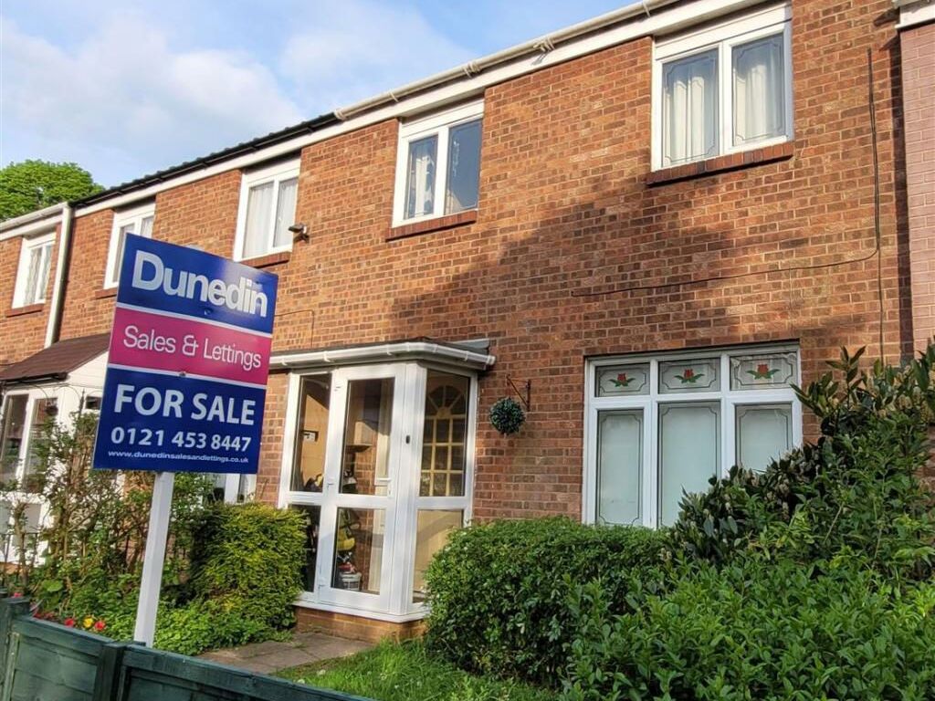 3 bed terraced house for sale in Shawbury Close, Redditch B98, £150,000